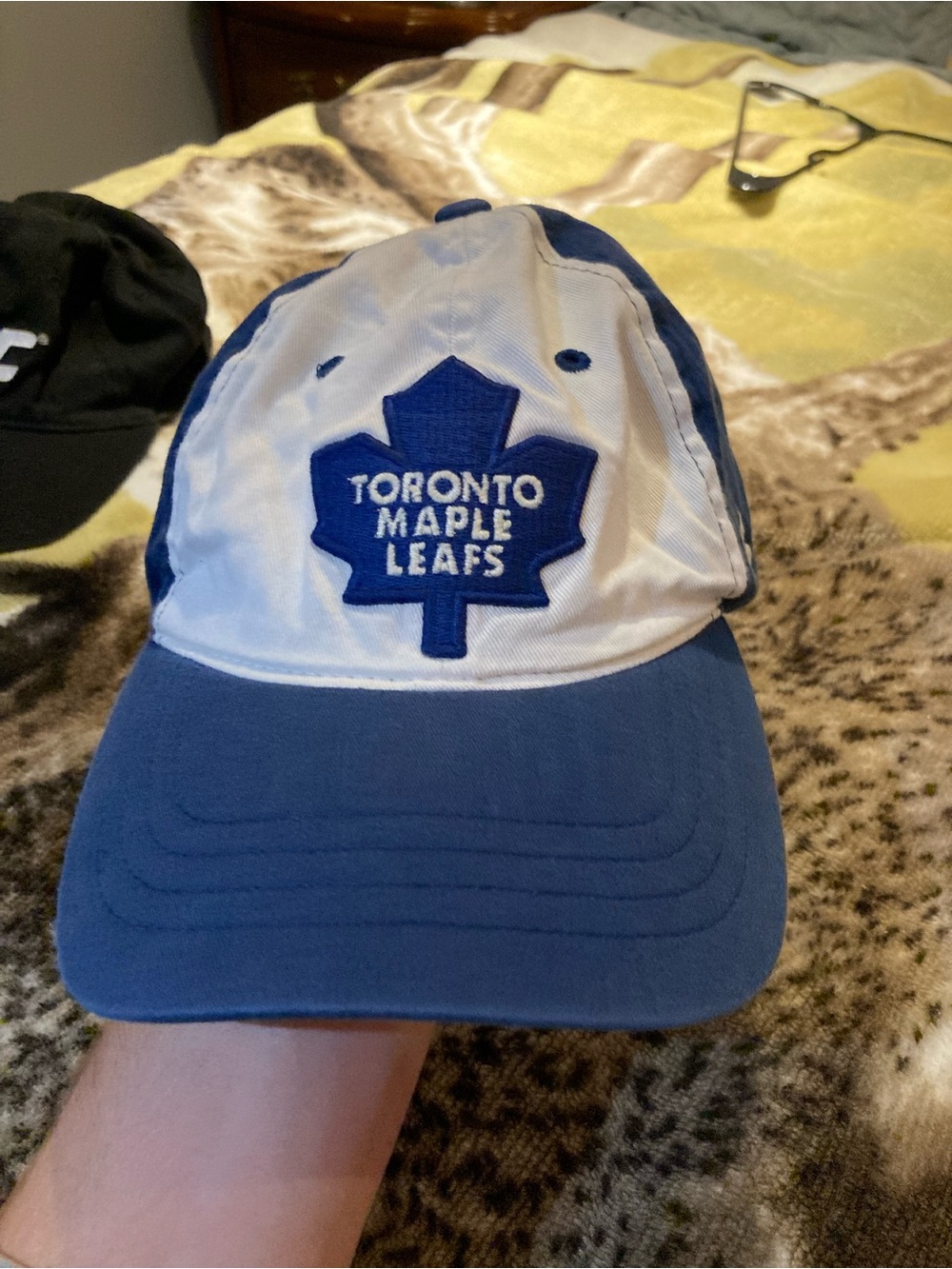 NHL Toronto Maple Leafs Blue and White Baseball Hat
